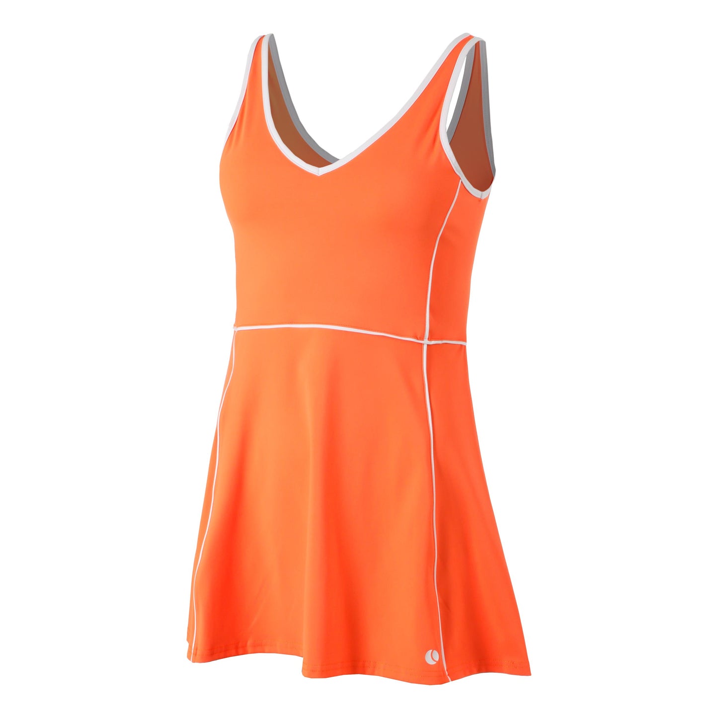 Björn Borg Ace V Vestido Mujeres - naranja,