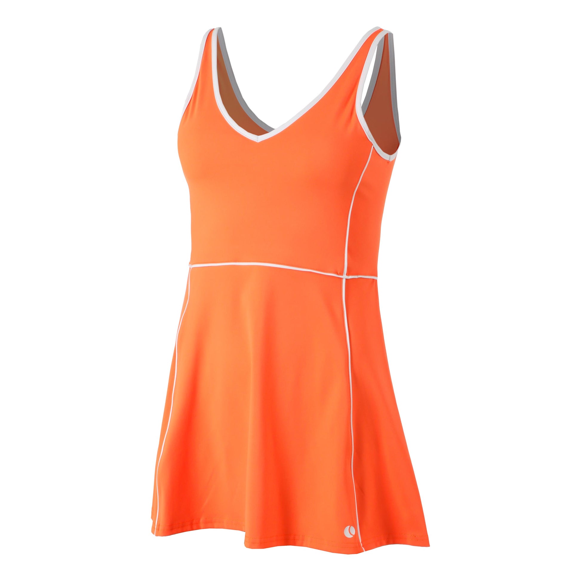 Björn Borg Ace V Vestido Mujeres - naranja,