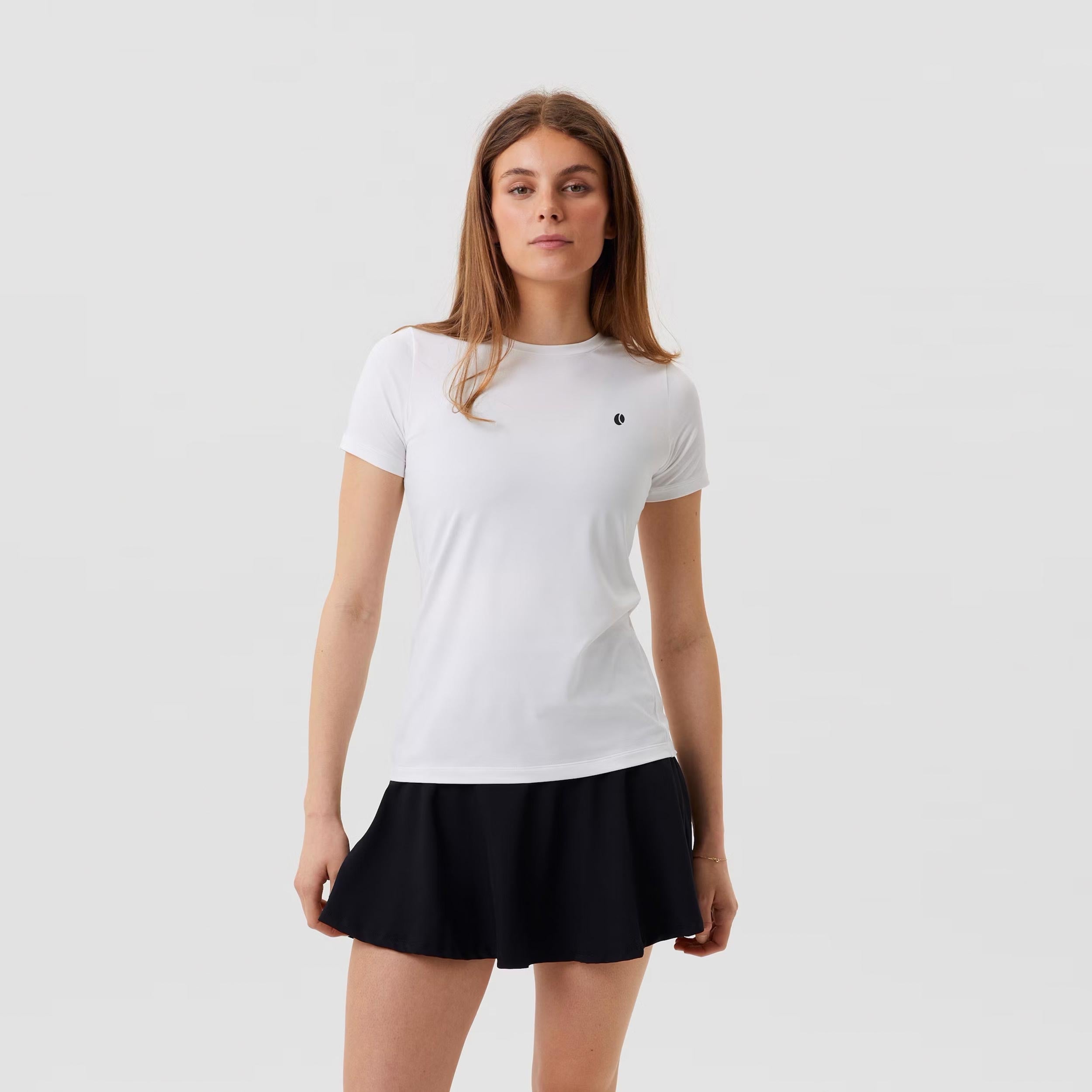 Björn Borg Ace Slim Camiseta de manga corta Mujeres - blanco