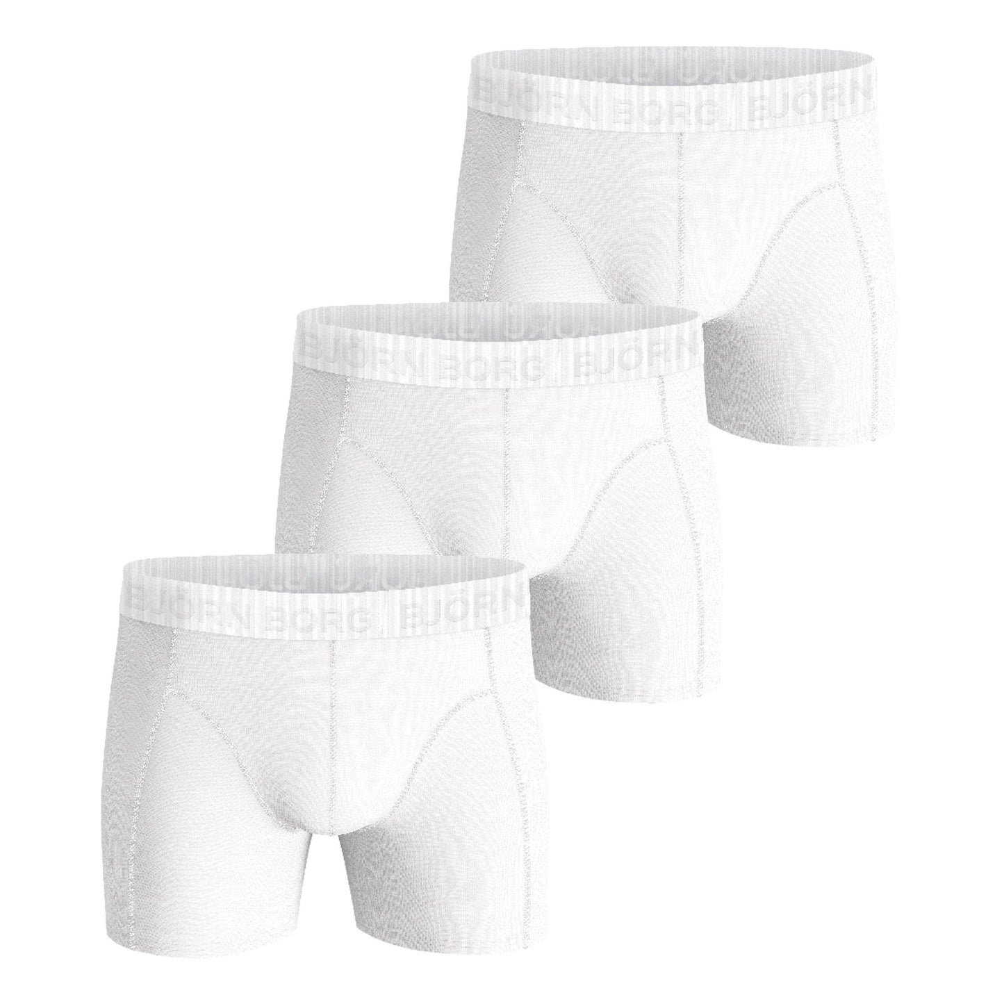 Björn Borg Stretch Calzoncillos tipo bóxer Pack de 3 Hombres - blanco,