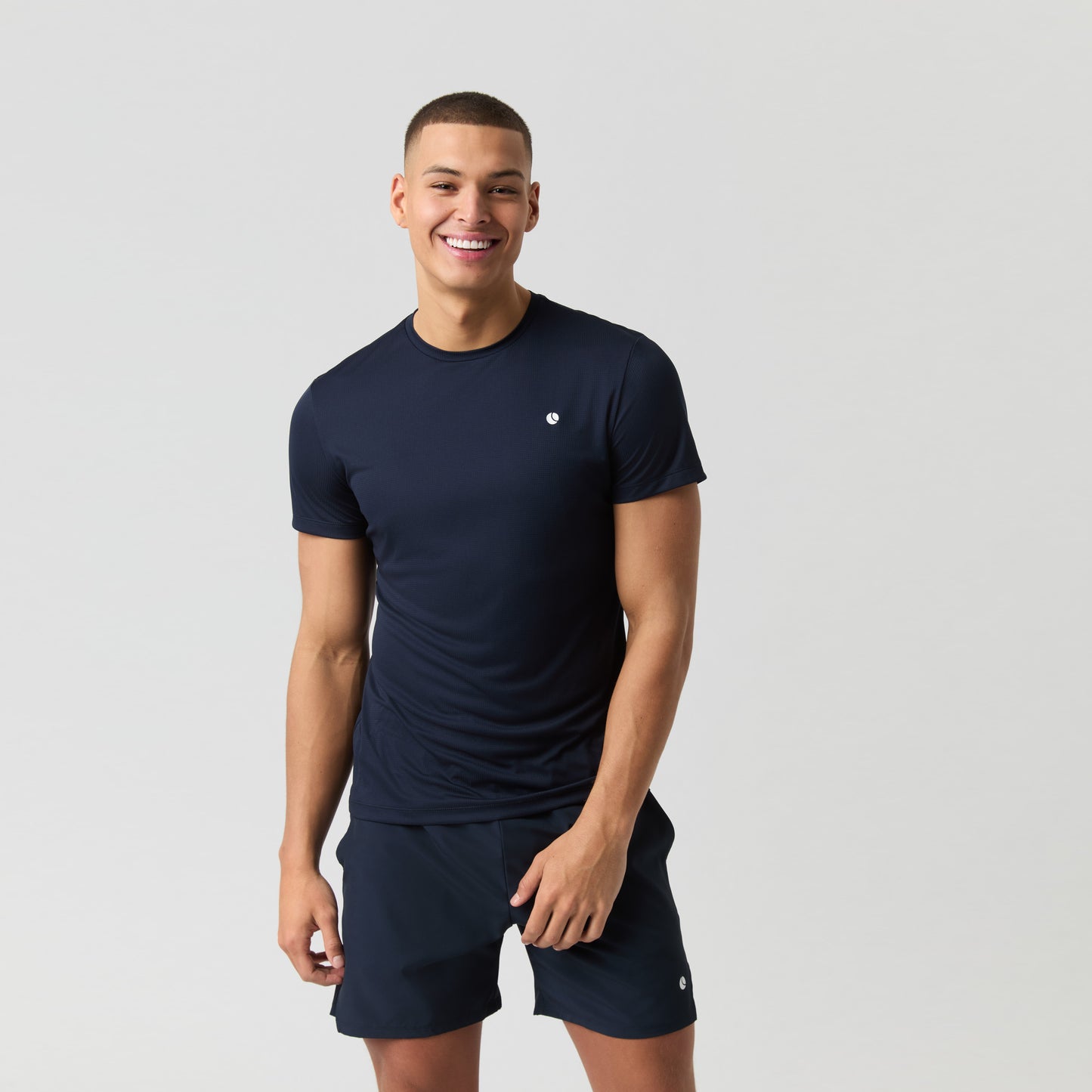 Björn Borg Ace Light Camiseta De Manga Corta Hombres-Azul Oscuro