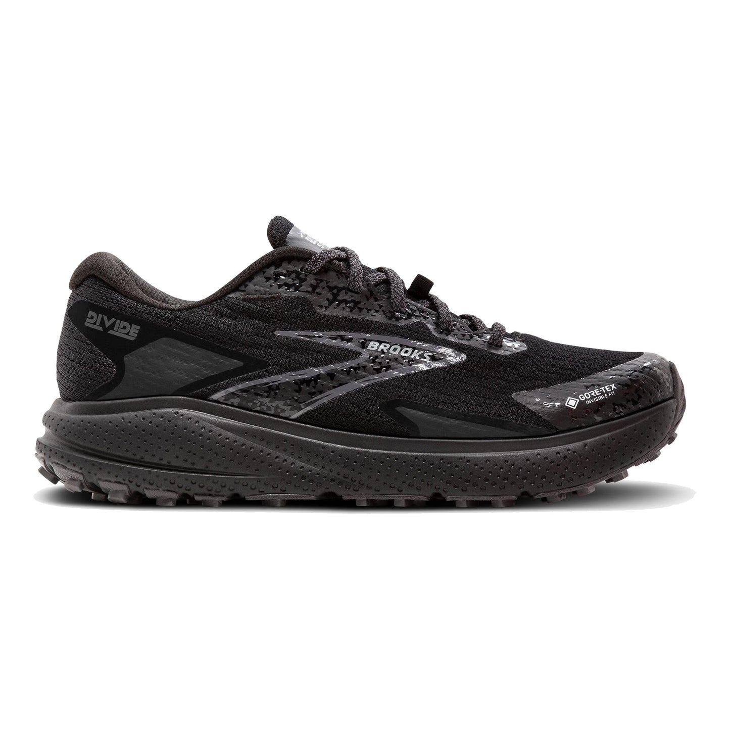 Brooks Divide 5 GTX Zapatilla Trail Mujeres-Negro,Gris