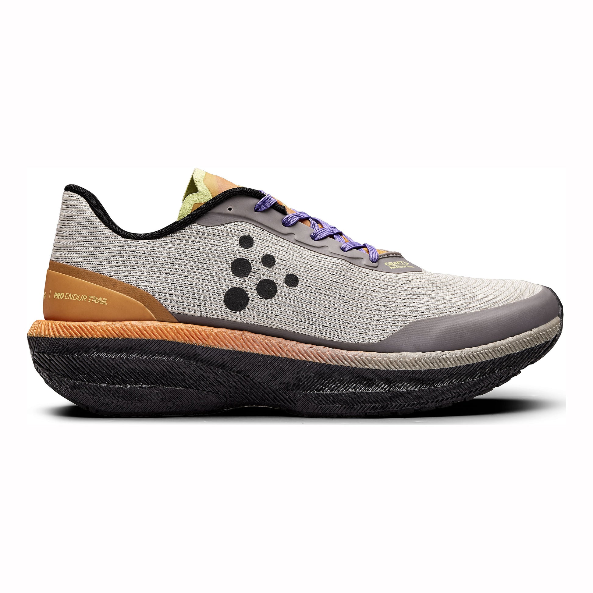 Craft Endurance Trail Zapatilla trail Hombres - beige, naranja