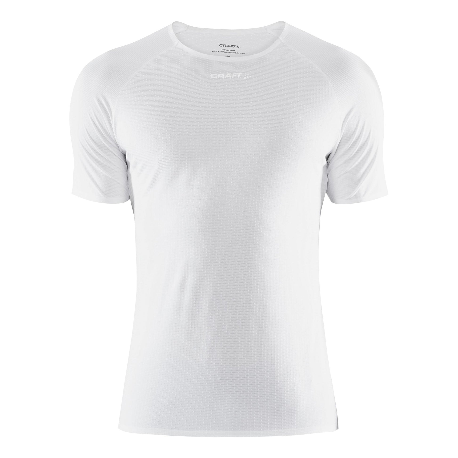 Craft Pro Dry Nanoweight Camiseta De Manga Corta Hombres-Blanco