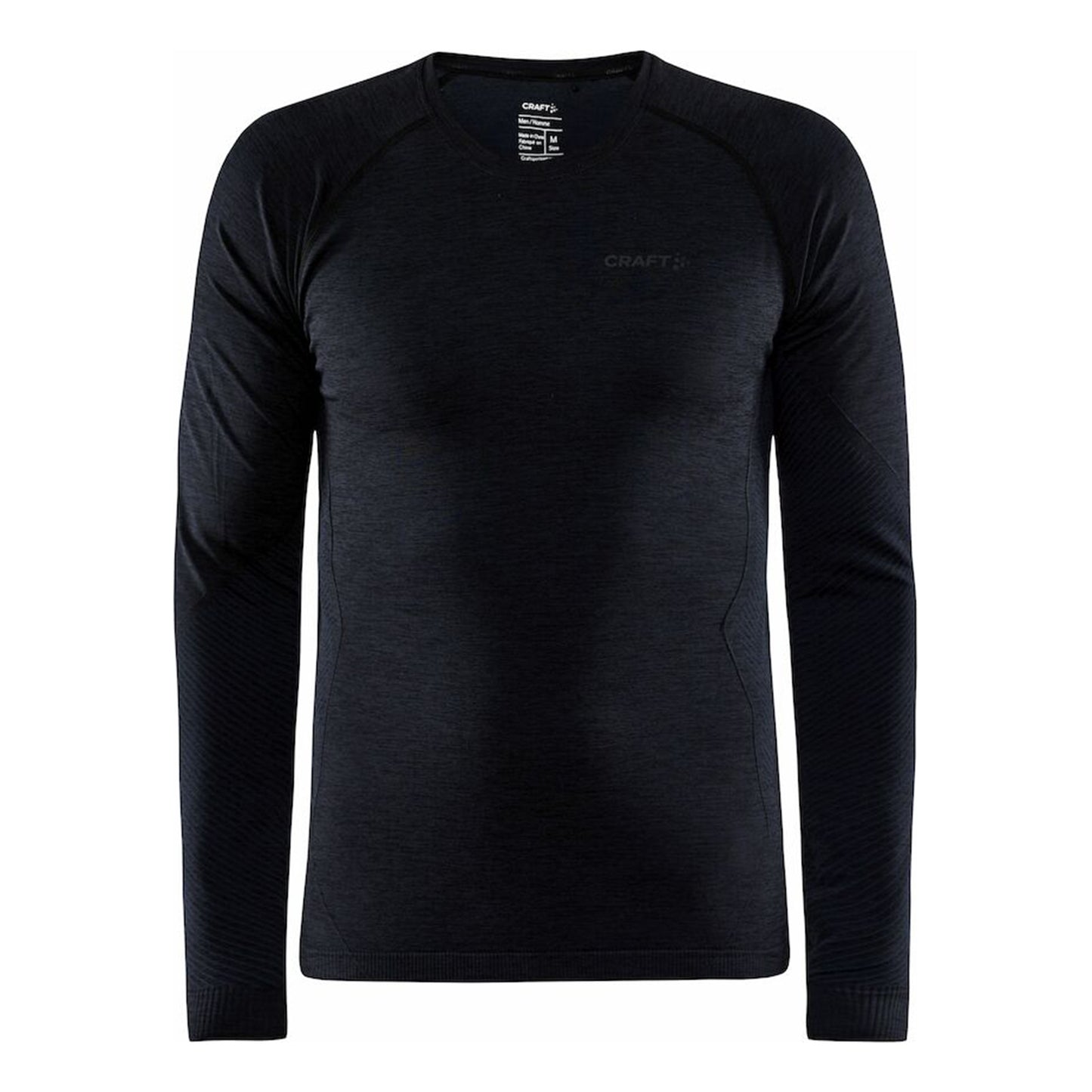 Craft Core Dry Active Comfort Half-Zip Top De Running Hombres-Negro
