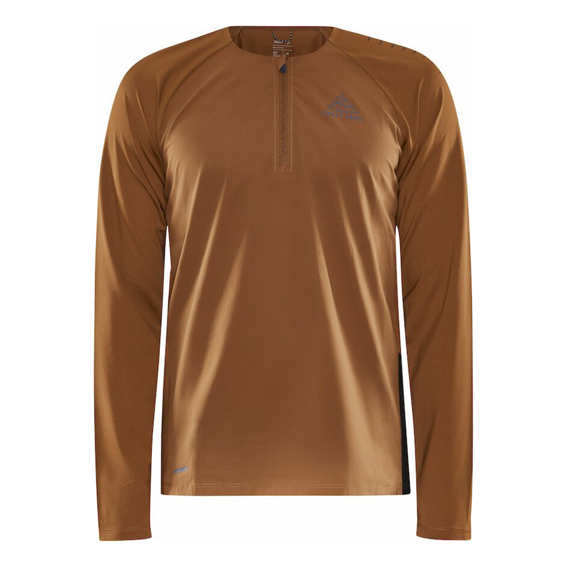 Craft Pro Trail Wind Top De Running Hombres-Marrón