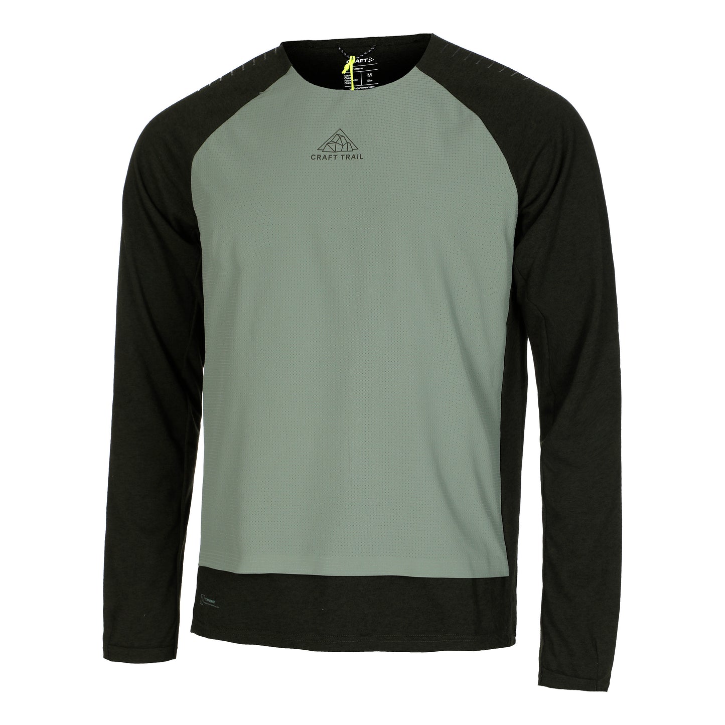 Craft ADV Trail Wool Wind Top De Running Hombres-Azul