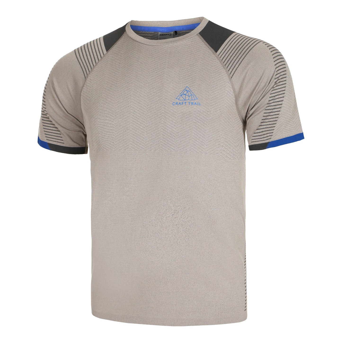 Craft Pro Trail Fuseknit Camiseta de running Hombres - gris, azul