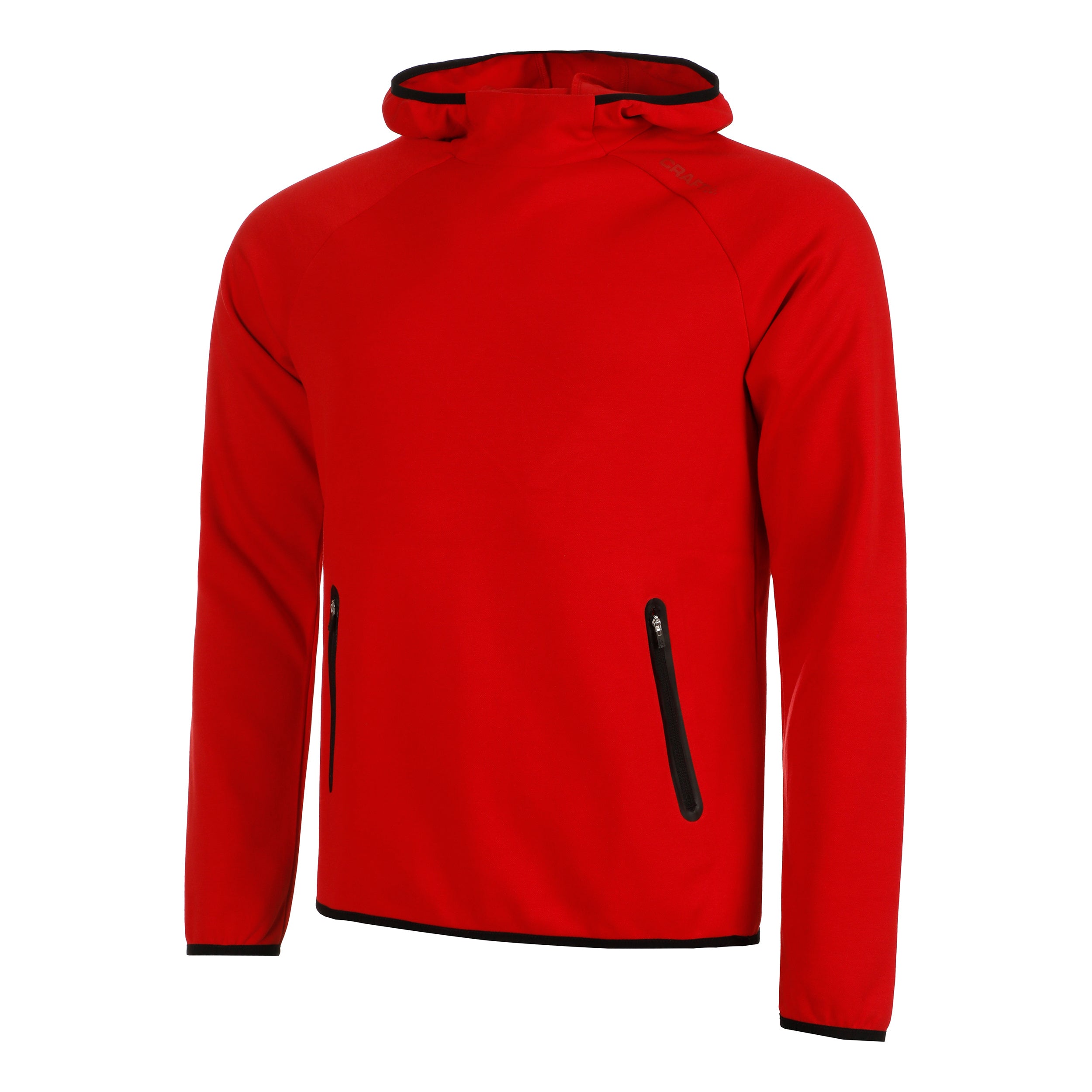 Craft Crew Hood Sudadera con capucha Hombres - rojo,