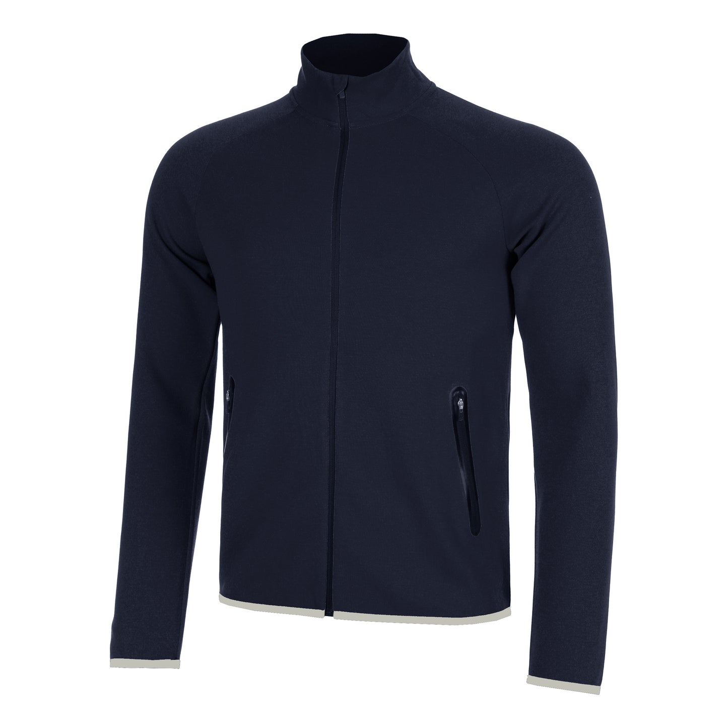 Craft Emotion Full Zip Chaqueta para correr Hombres - azul oscuro,