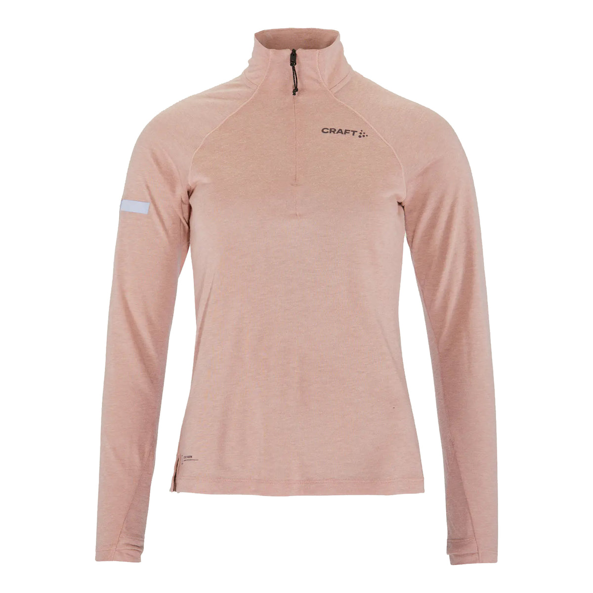 Craft ADV SUBZ Wool 3 Camiseta De Running Mujeres-Rosa