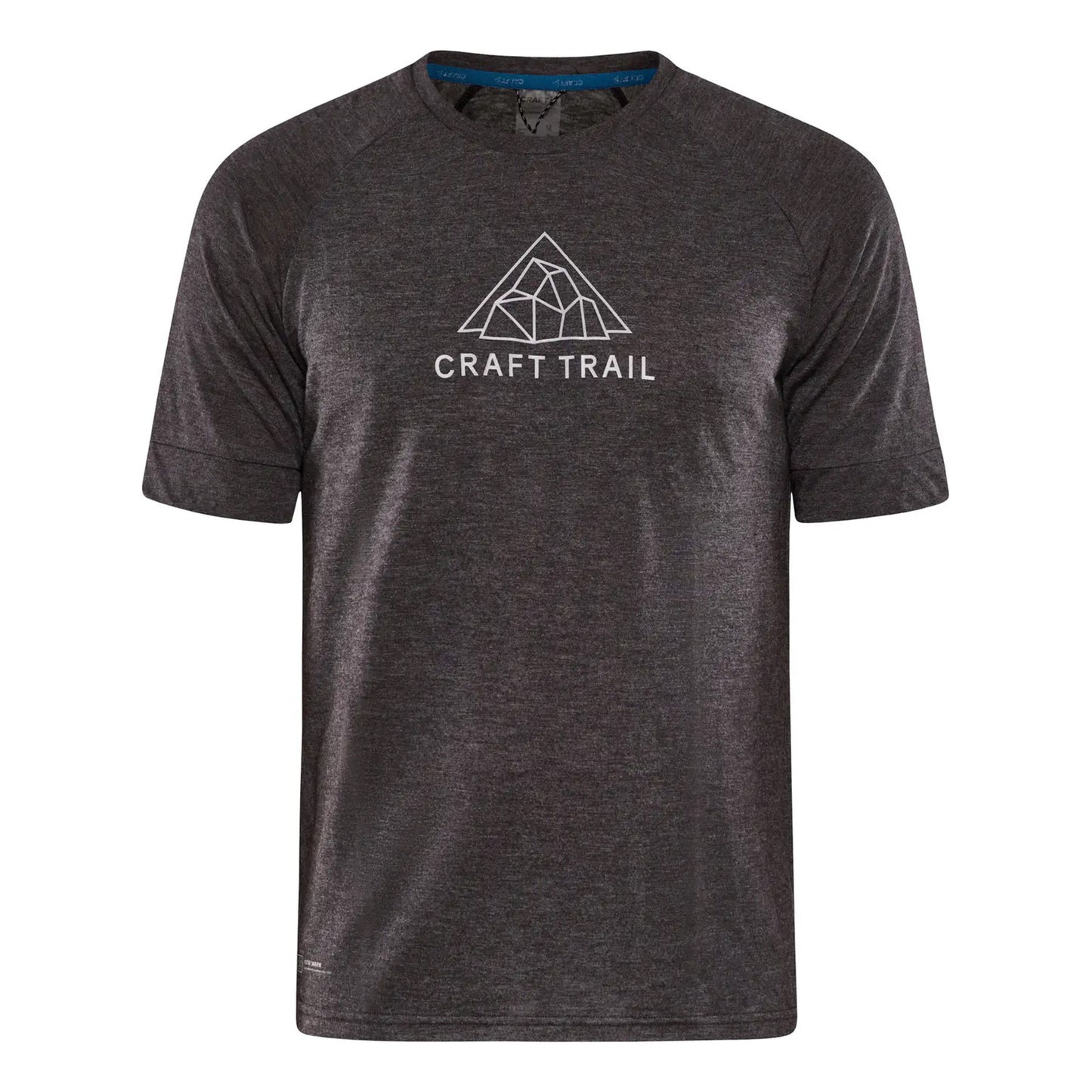 Craft ADV Trail Wool Camiseta De Running Hombres-Gris Oscuro