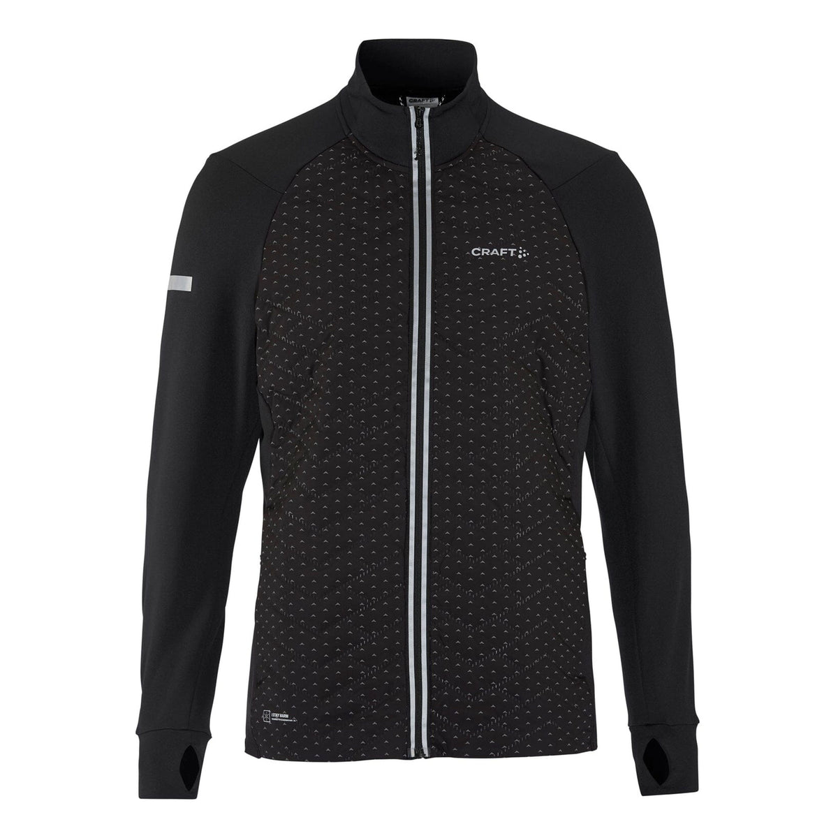 Craft ADV SUBZ Lumen 4 Chaqueta Para Correr Hombres-Negro
