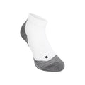 TE4 Short Calcetines Deporte Mujeres-Blanco,Gris Oscuro