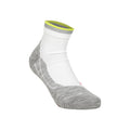 RU4 Endurance Short Reflect Calcetines para correr Hombres - blanco, amarillo