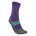 RU4 Endurance Cool Calcetines para correr Mujeres - lila, gris