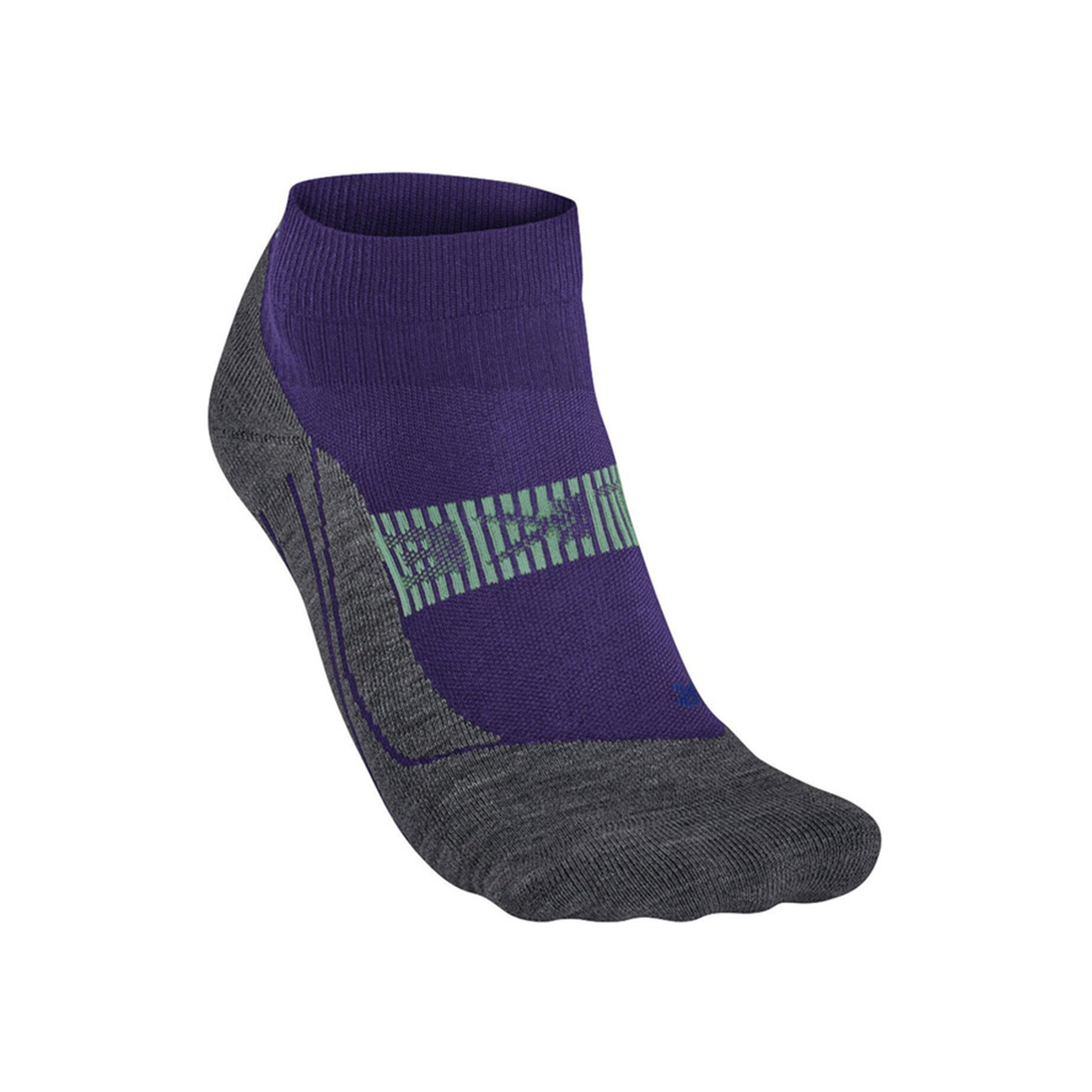 Falke RU4 Endurance Cool Short Calcetines Para Correr Mujeres-Lila,Gris