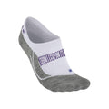 RU4 Endurance Cool Invisible Calcetines Para Correr Mujeres-Blanco