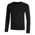 Warm  Chaleco Hombres - negro