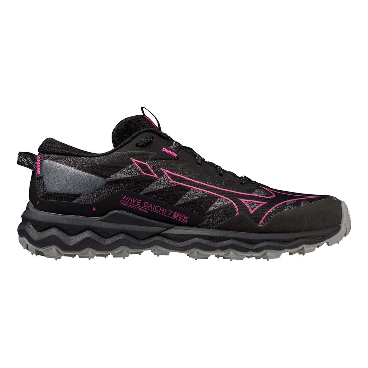 Mizuno Wave Daichi 7 GTX Zapatilla Trail Mujeres-Negro