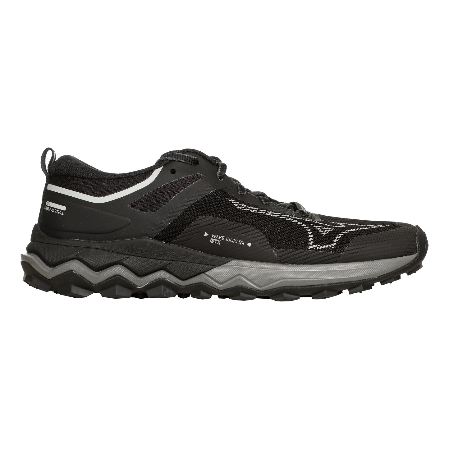 Mizuno Wave Ibuki 4 GTX Zapatilla Trail Mujeres-Negro,Gris