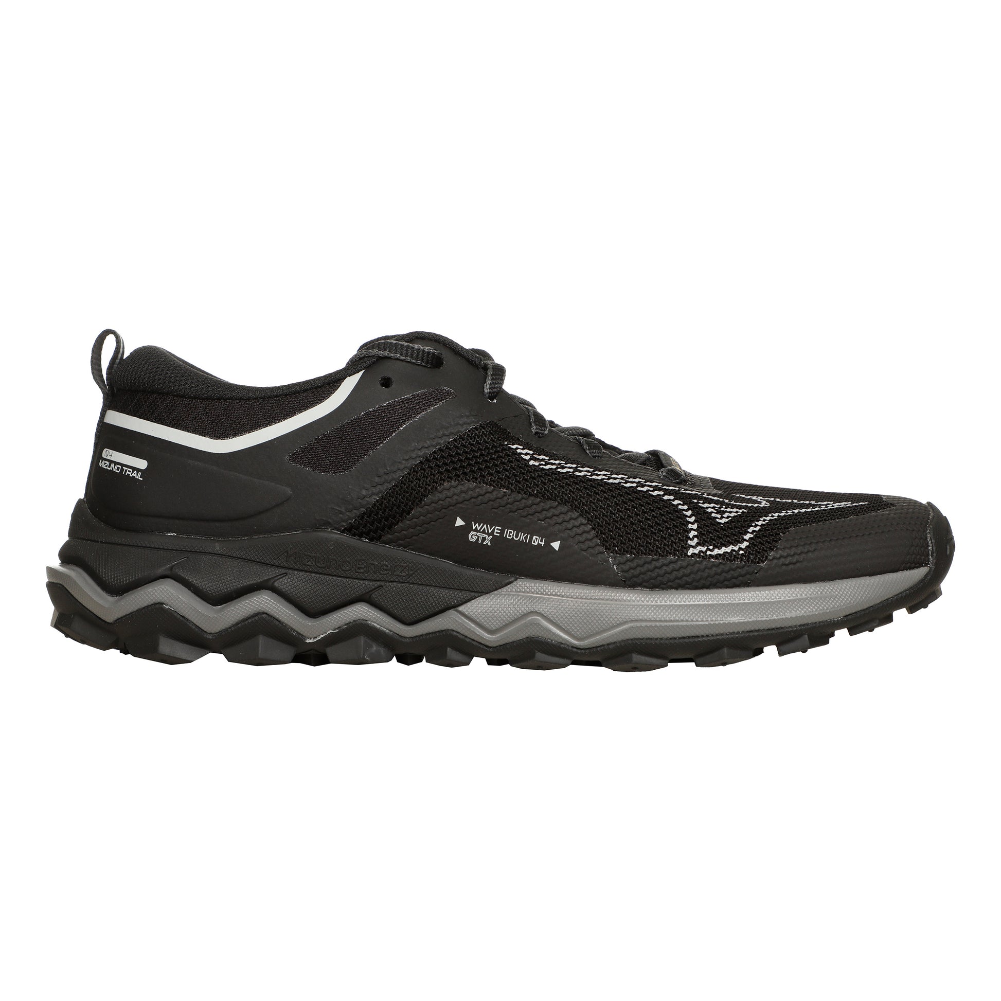 Mizuno Wave Ibuki 4 GTX Zapatilla Trail Mujeres-Negro,Gris