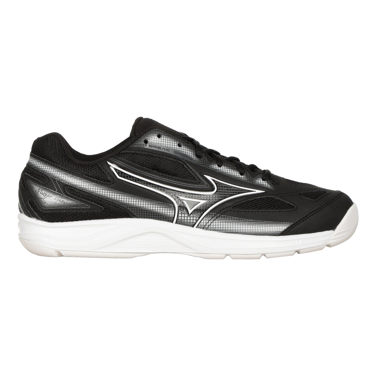 Mizuno Break Shot 4 Zapatilla para pista cubierta Hombres - negro,