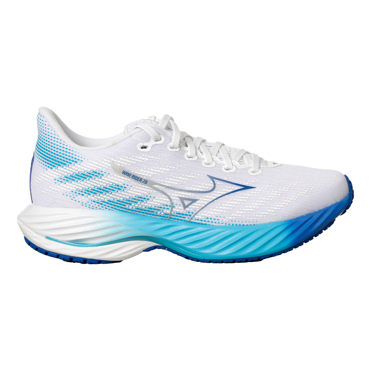 Mizuno Wave Rider 28 Zapatilla neutral Mujeres - blanco, turquesa
