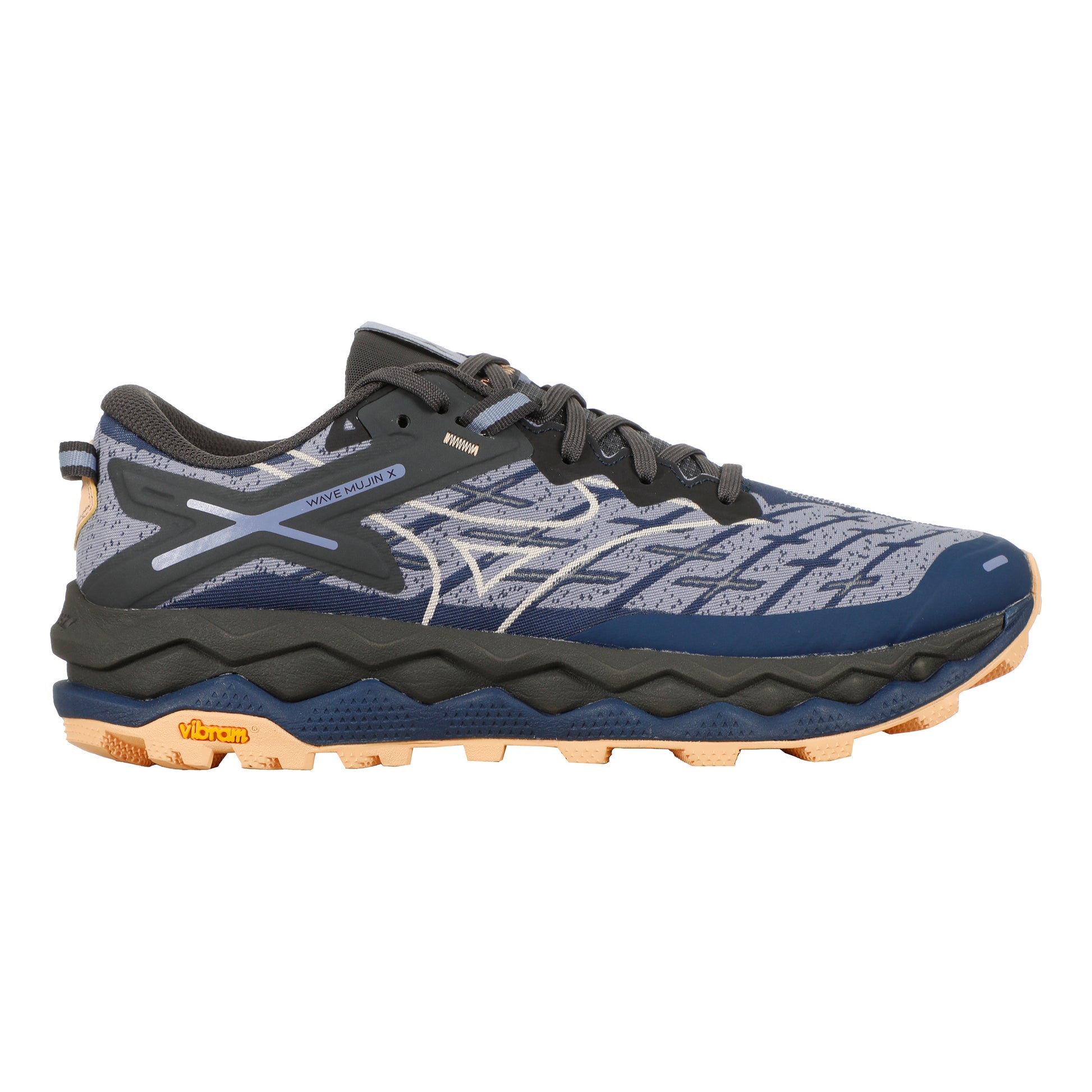 Mizuno Wave Mujin 10 Zapatilla trail Mujeres - lila, negro