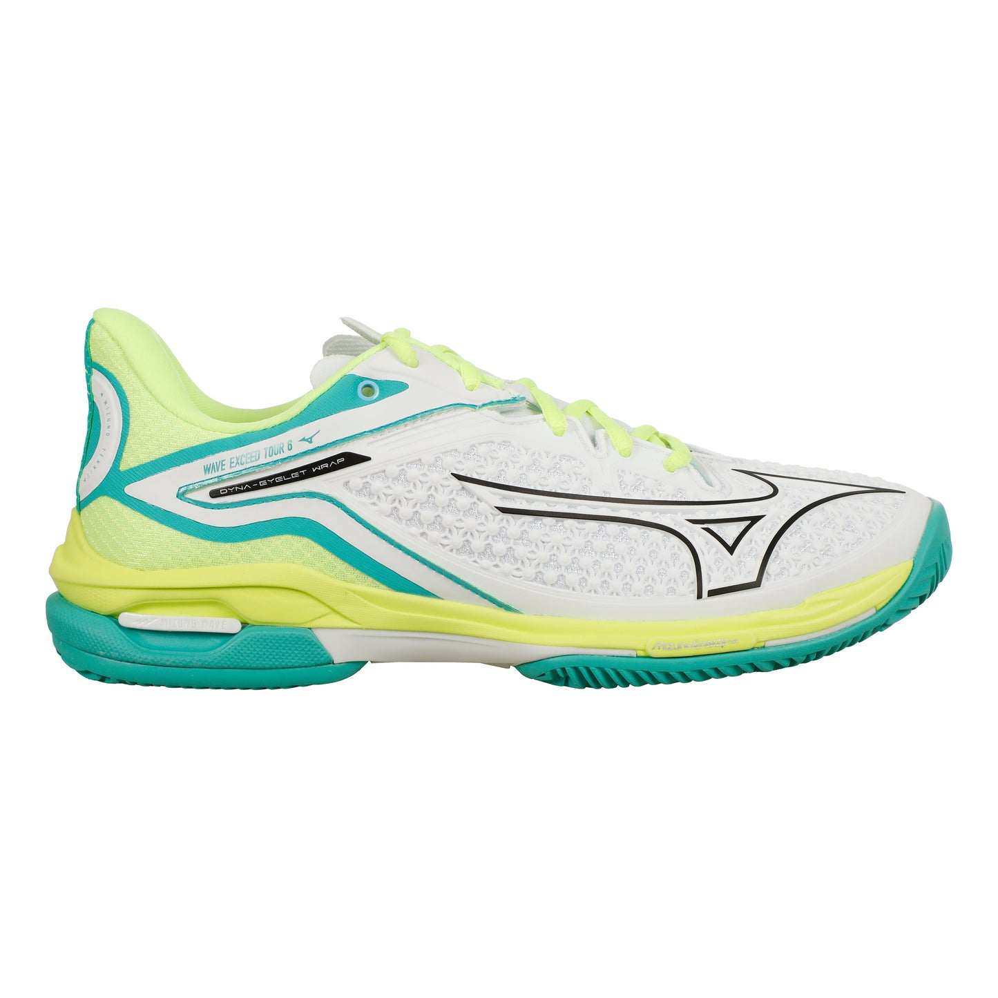 Mizuno Wave Enforce Tour Zapatilla Tierra Batida Mujeres-Blanco,Negro