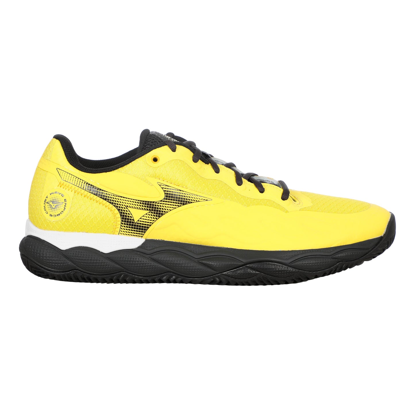 Mizuno Wave Enforce Court Padel Zapatilla De Pádel Hombres-Amarillo,Negro