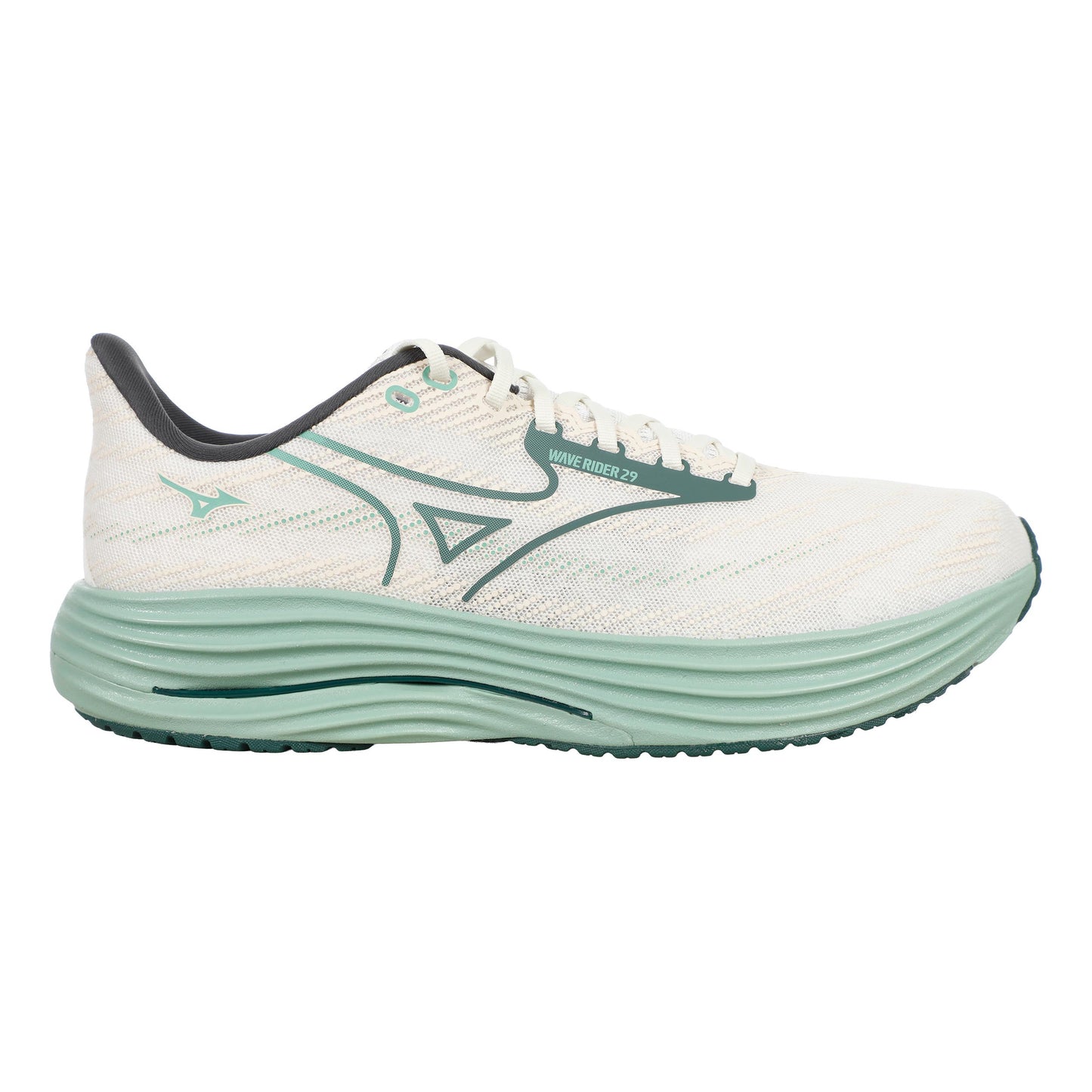 Mizuno Wave Rider 29                       Zapatilla neutral Hombres-blanco
