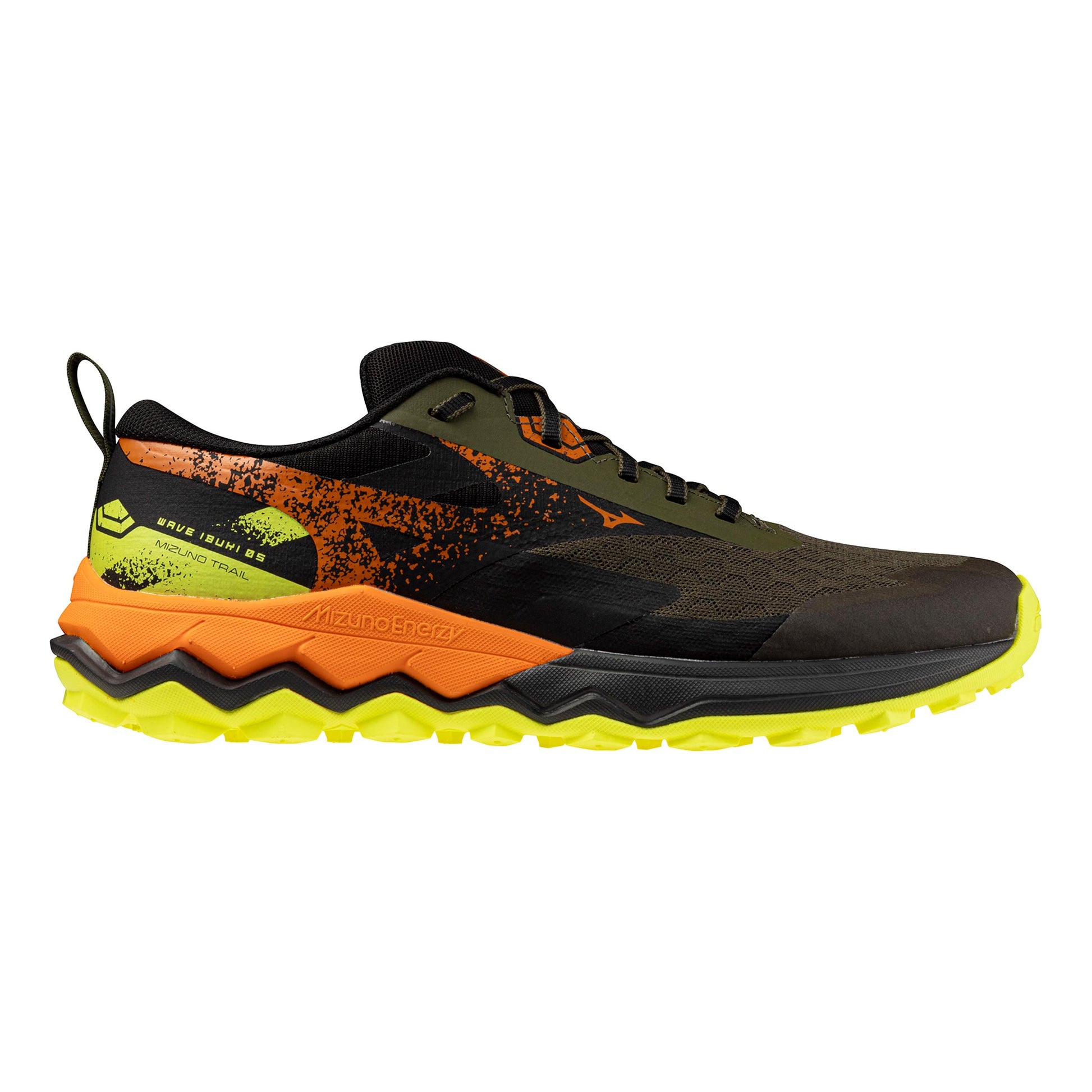 Mizuno Wave Ibuki 5 Zapatilla Trail Hombres-Verde