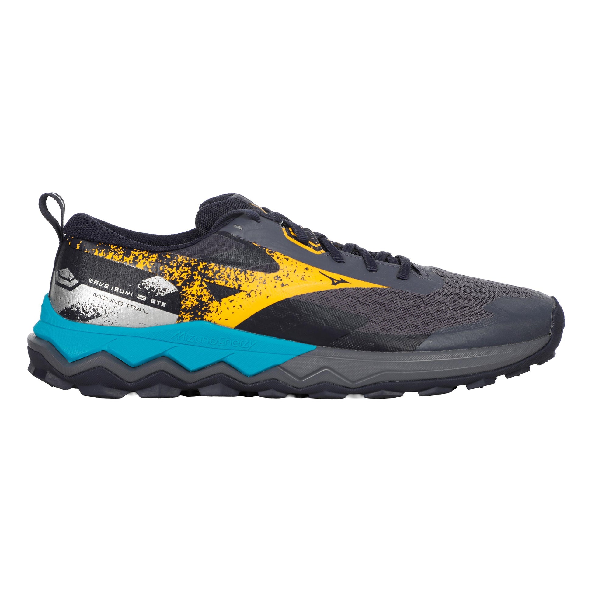 Mizuno Wave Ibuki 5 GTX Zapatilla Trail Hombres-Gris