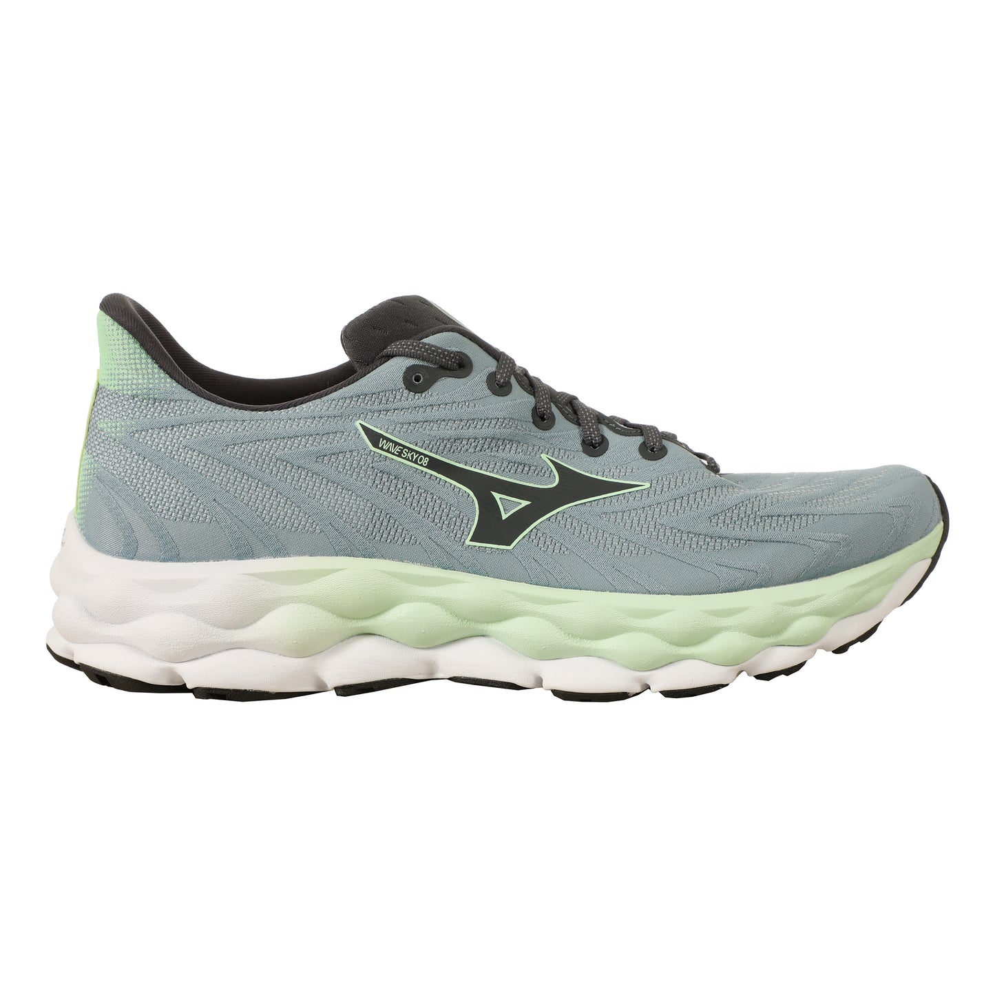Mizuno Wave Sky 8 Zapatilla neutral Hombres - color petróleo, verde