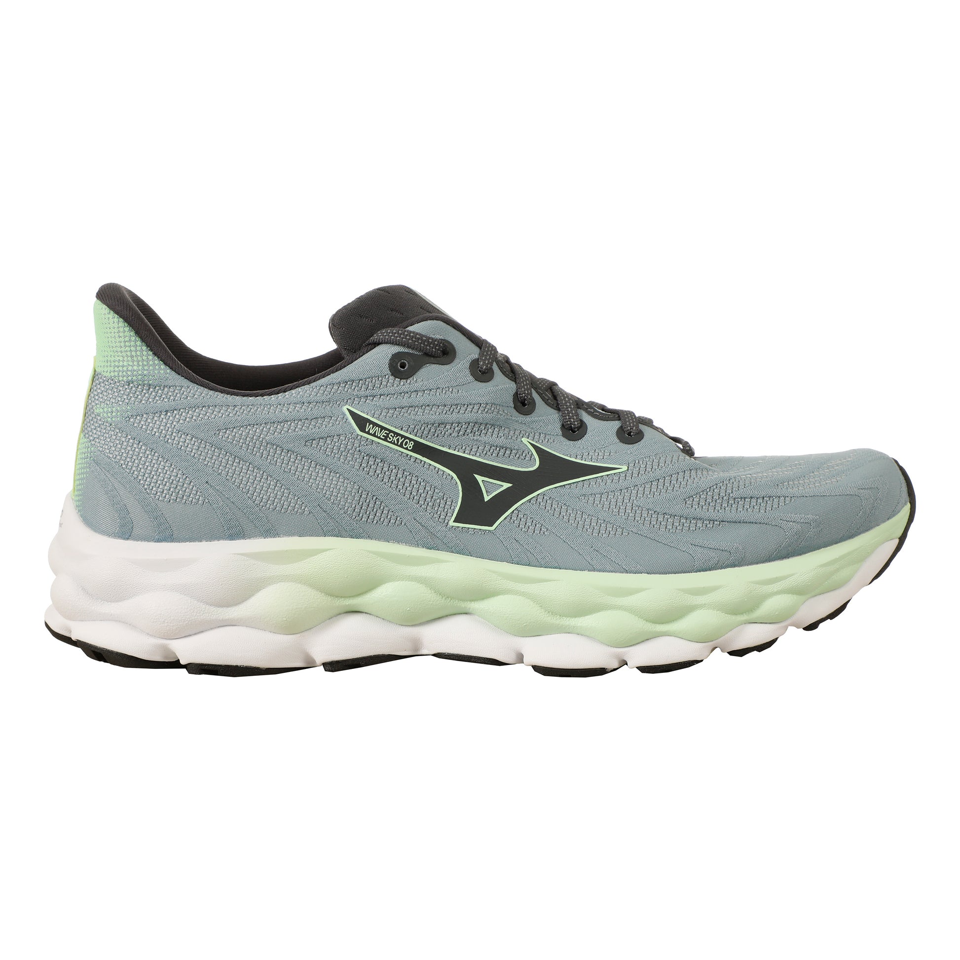 Mizuno Wave Sky 8 Zapatilla neutral Hombres - color petróleo, verde