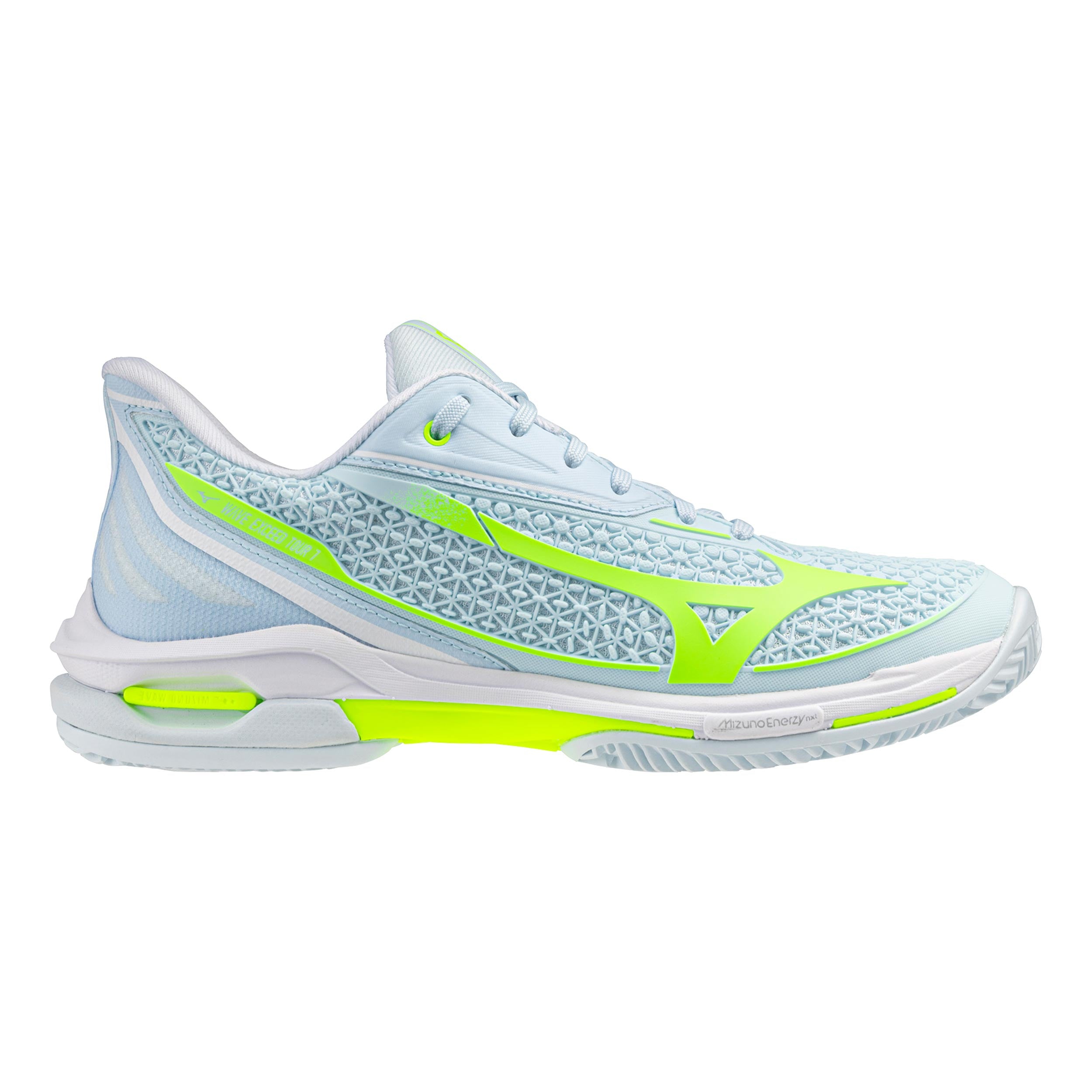 Wave Exceed Tour 7 Zapatilla tierra batida Mujeres - blanco, azul
