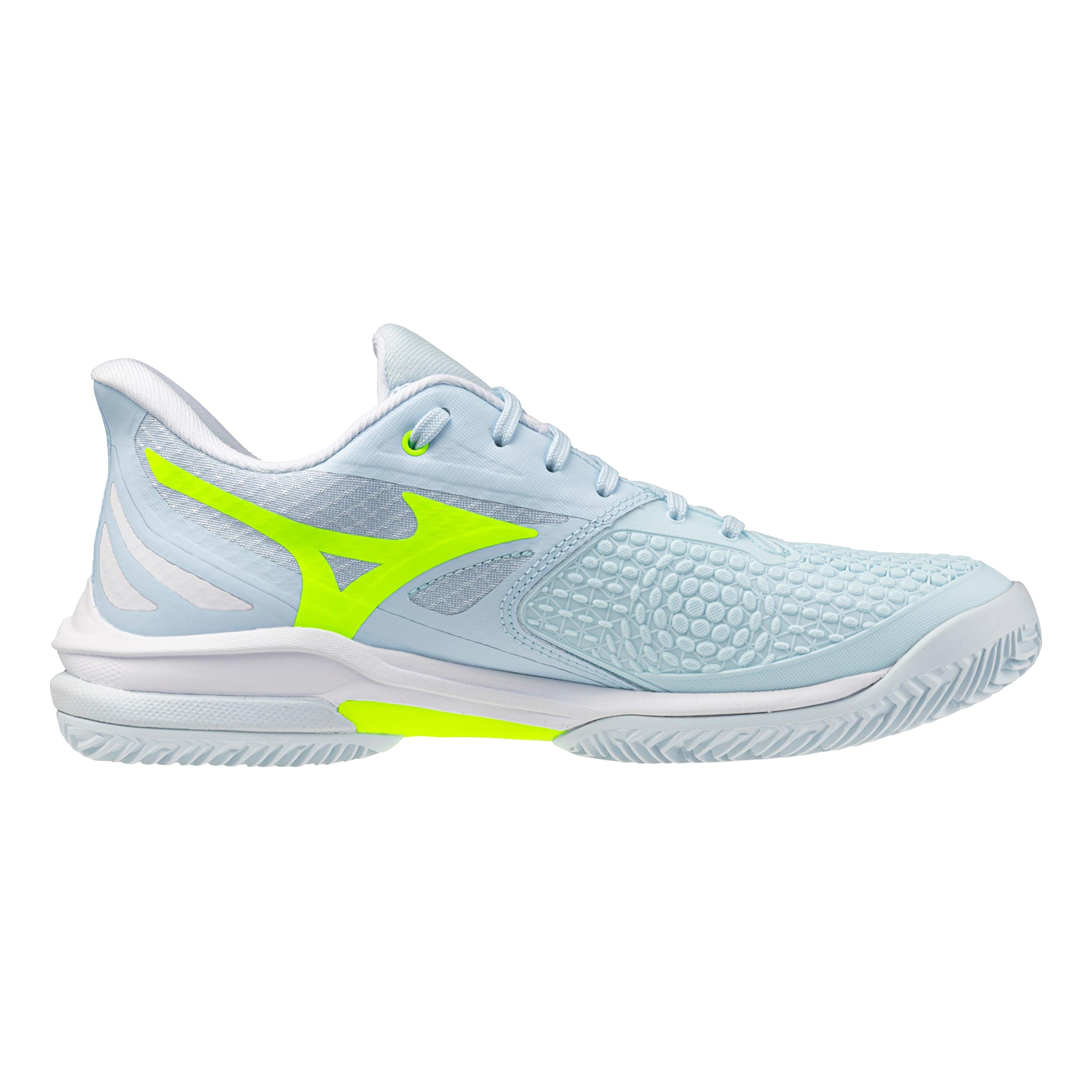 tairee117 Wave Exceed Tour 7 Zapatilla tierra batida Mujeres - blanco, azul
