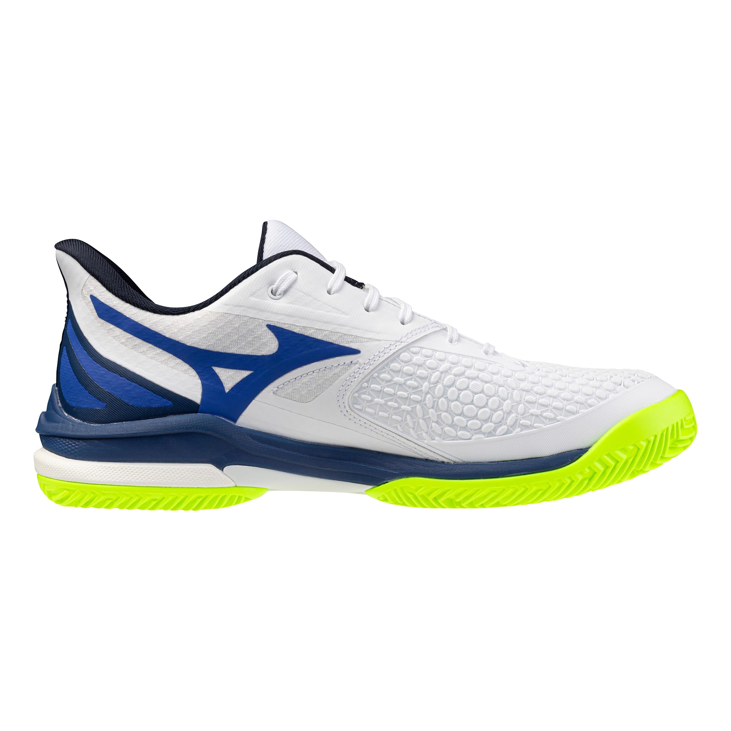Wave Exceed Tour 7 Zapatilla tierra batida Hombres - azul, blanco