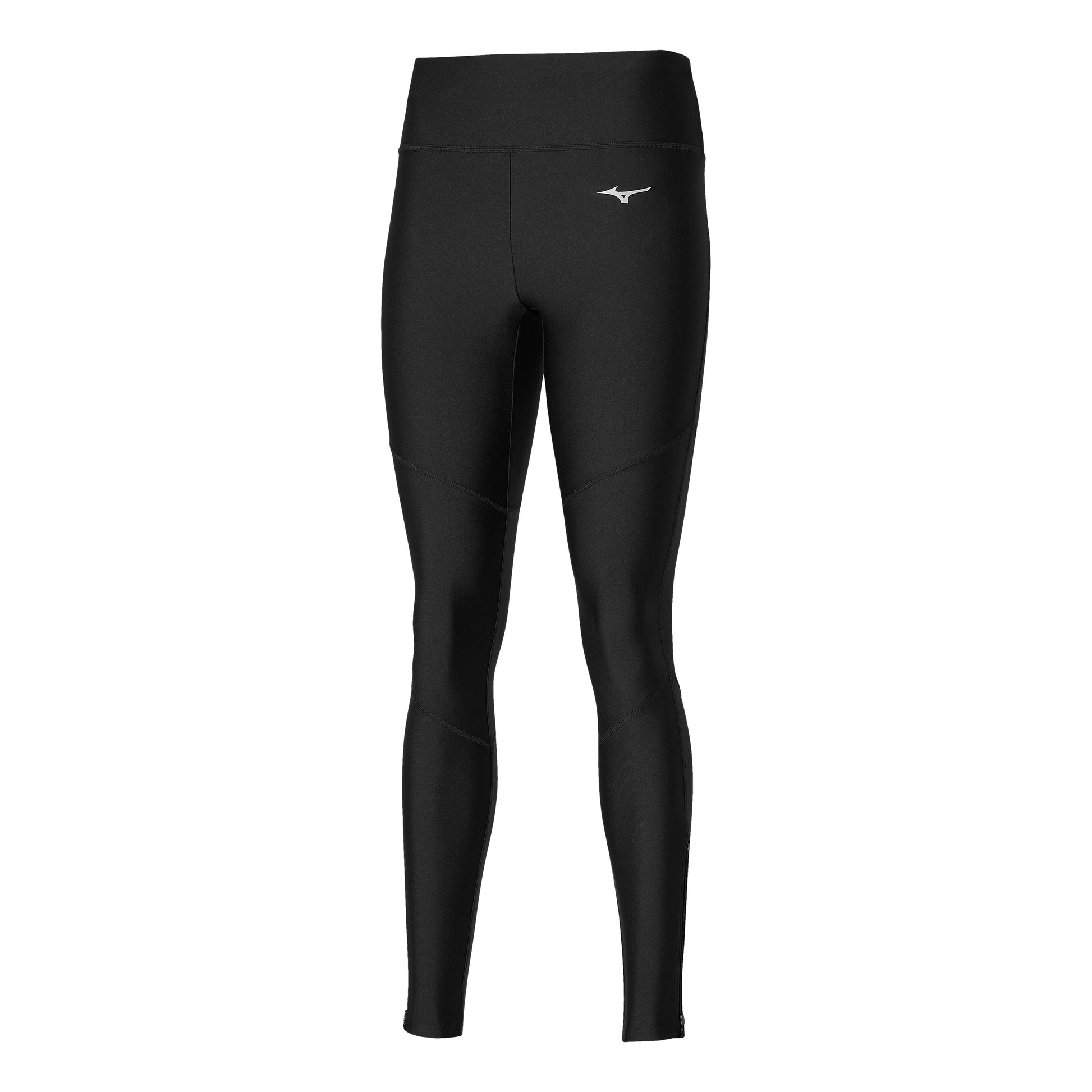 Mizuno Impulse Core Long Mallas Para Correr Mujeres-Negro