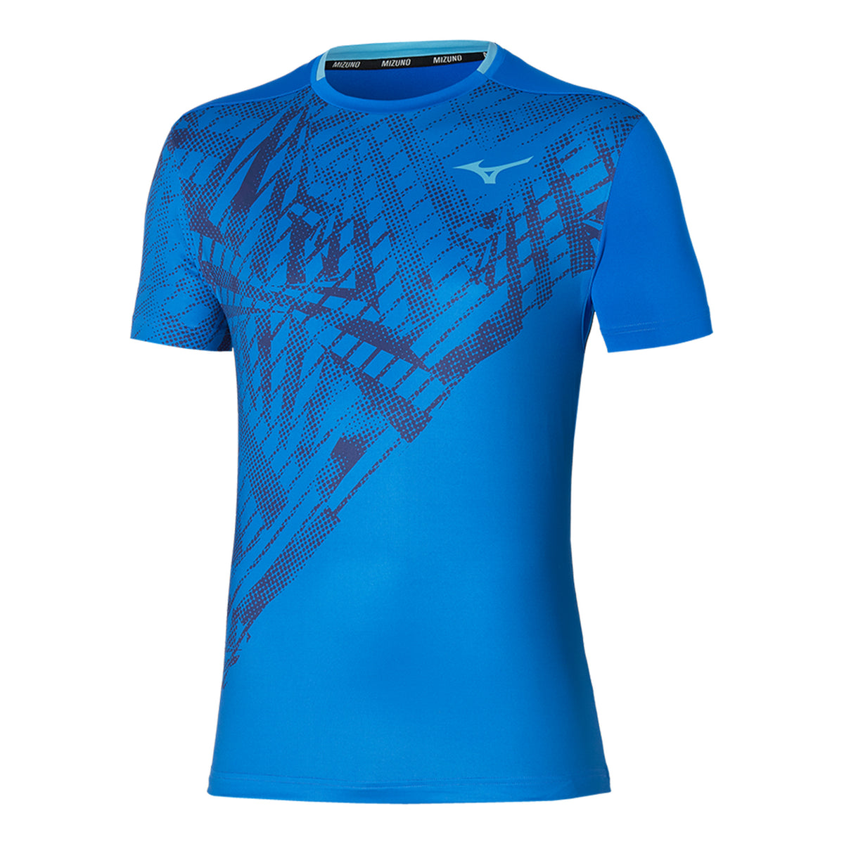 Mizuno Mugen Shadow Graphic Camiseta de manga corta Hombres - azul,