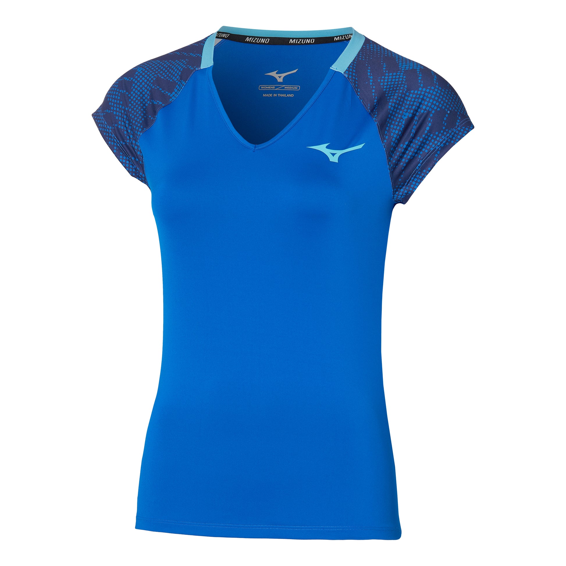Mizuno Mugen Printed Camiseta de manga corta Mujeres - azul,