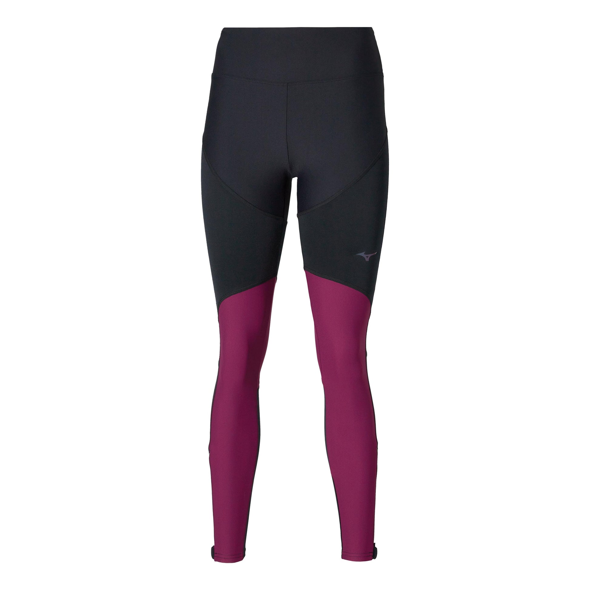 Mizuno Tech Thermal Charge Mallas Para Correr Mujeres-Negro