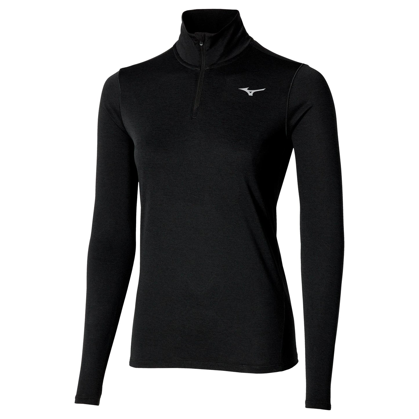 Mizuno Core Impulse Half Zip  Camiseta de running Mujeres - negro