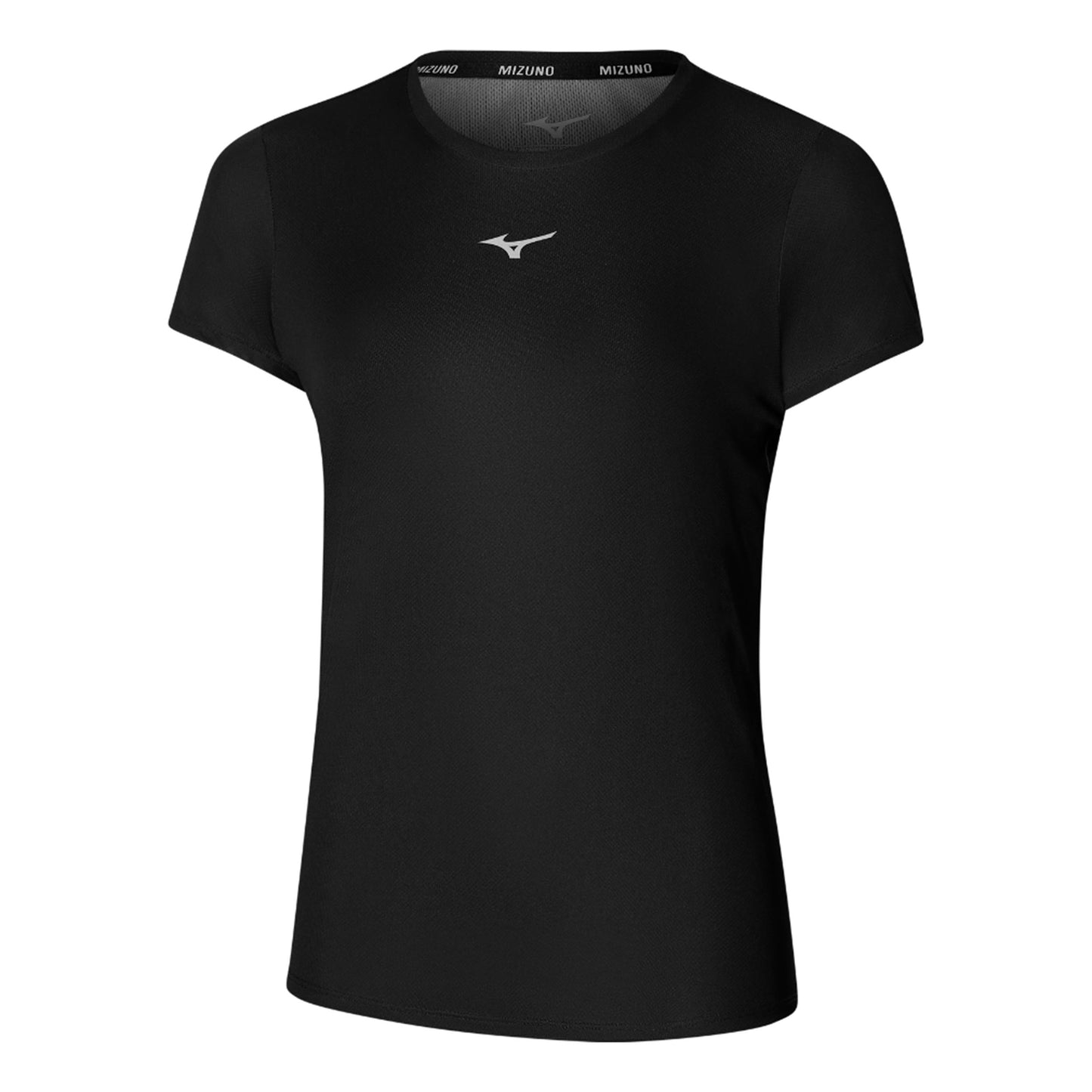 Mizuno Core Graphic Camiseta De Running Mujeres-Negro
