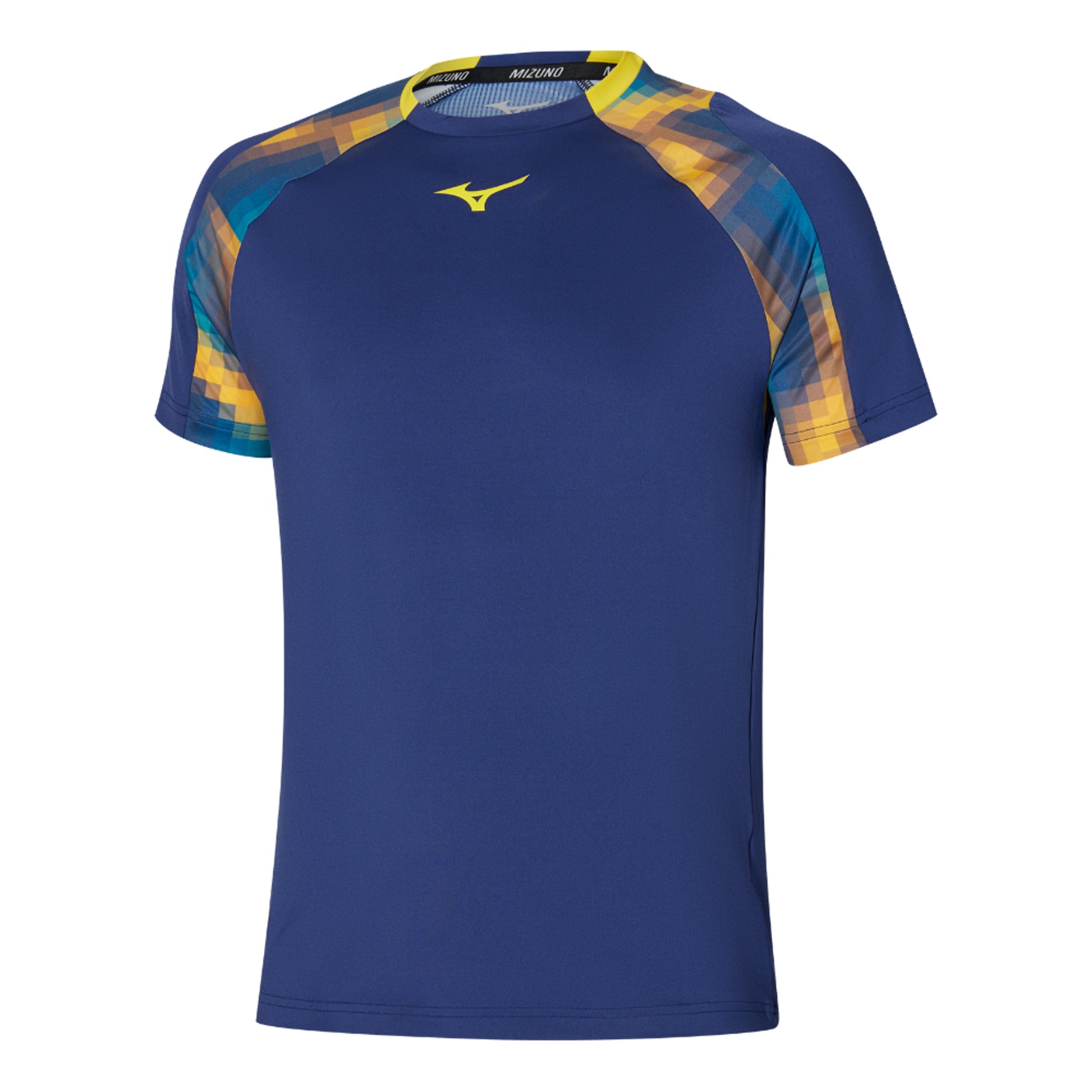 Mizuno Frontier Shadow Camiseta de manga corta Hombres - azul,