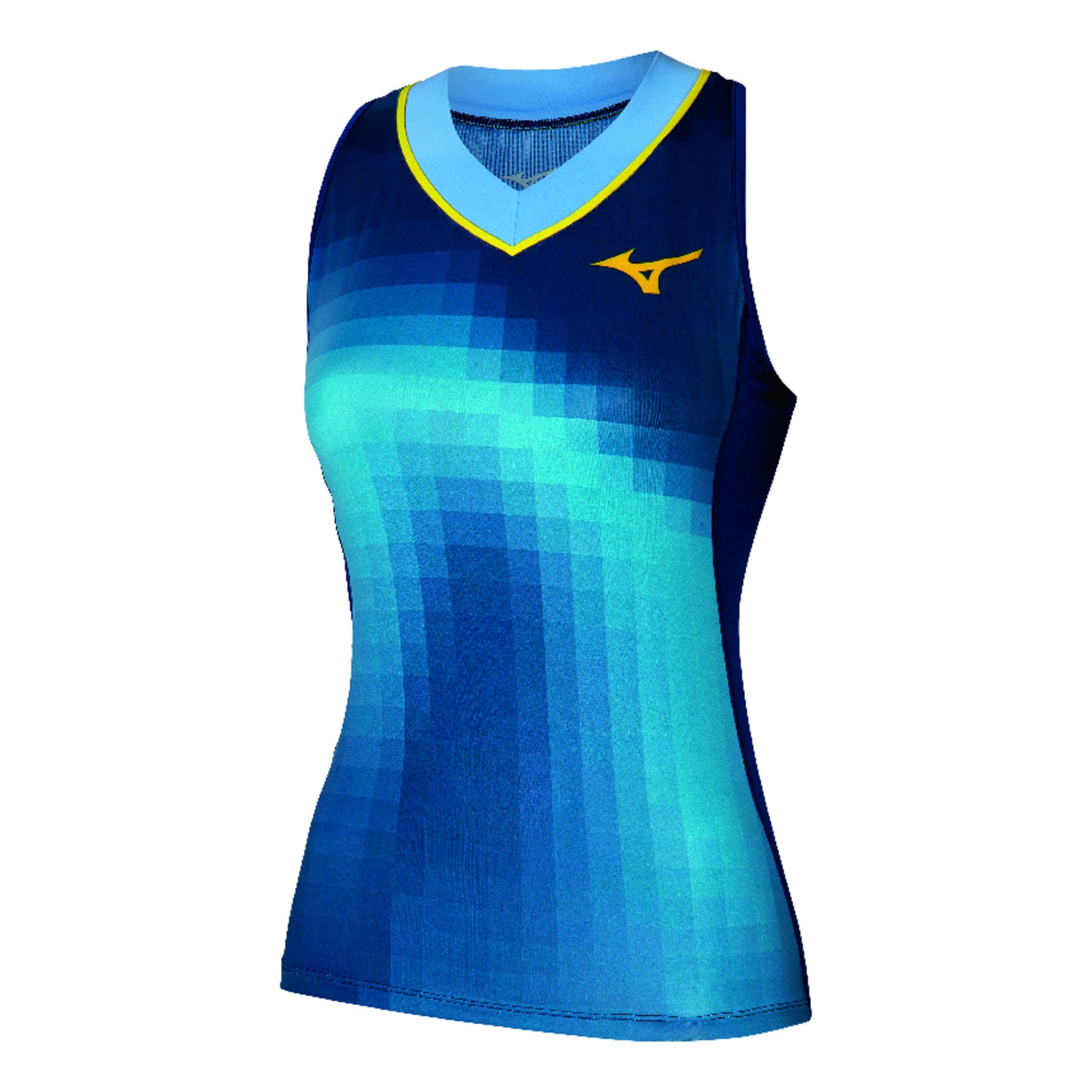 Mizuno Frontier Camiseta De Tirantes Mujeres-Azul,Multicolor