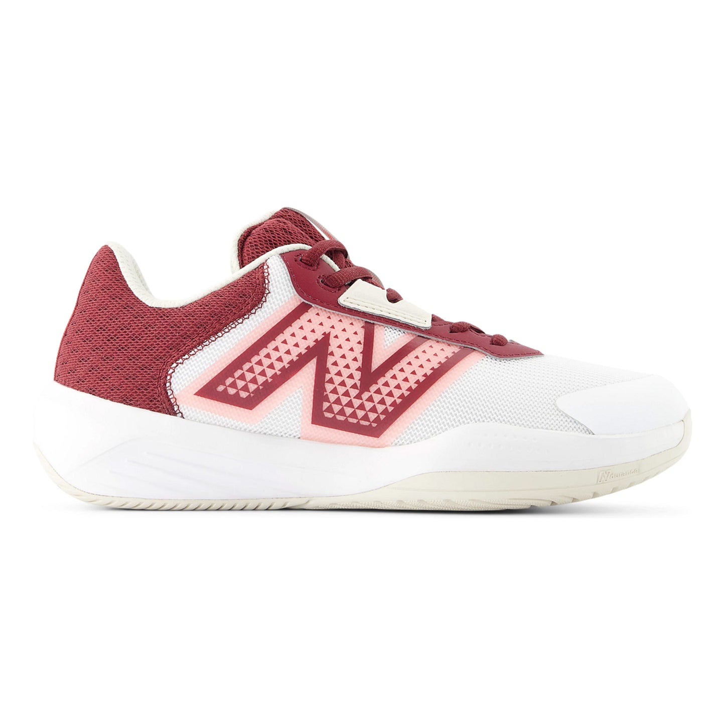 New Balance 696 Zapatilla Todas Las Superficies Mujeres-Blanco,Rojo