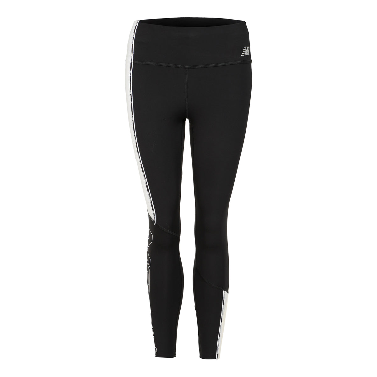 New Balance Accelerate Pacer 7/8 Malla Mujeres-Negro,Blanco