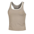 Novelty Tournament Camiseta de tirantes Mujeres - beige,